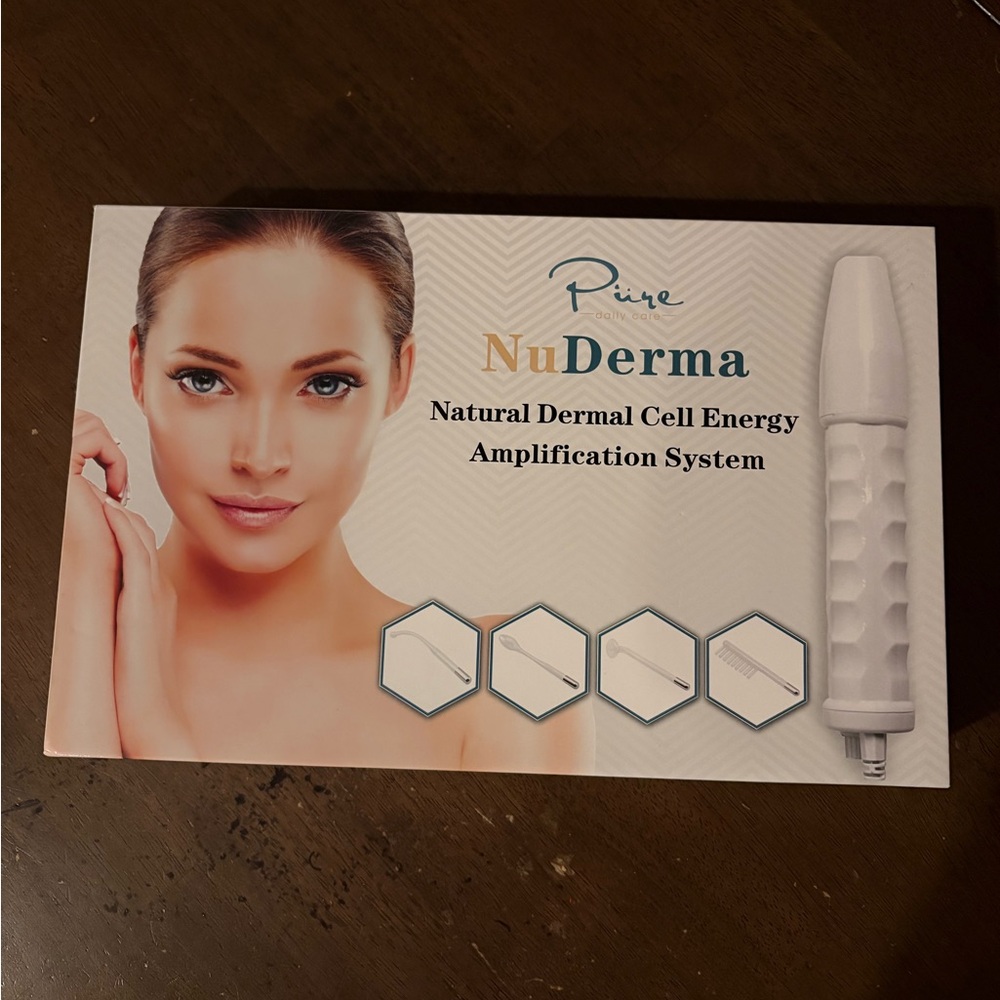 Pure Daily Care NuDerma Hand-Held High Frequency Device White for Face